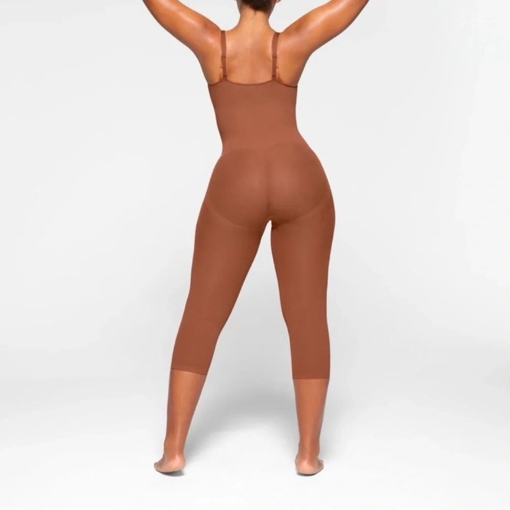 SKIMS Everyday Sculpt Open Bust Catsuit Bronze 4X NWT Shapewear ❤️
